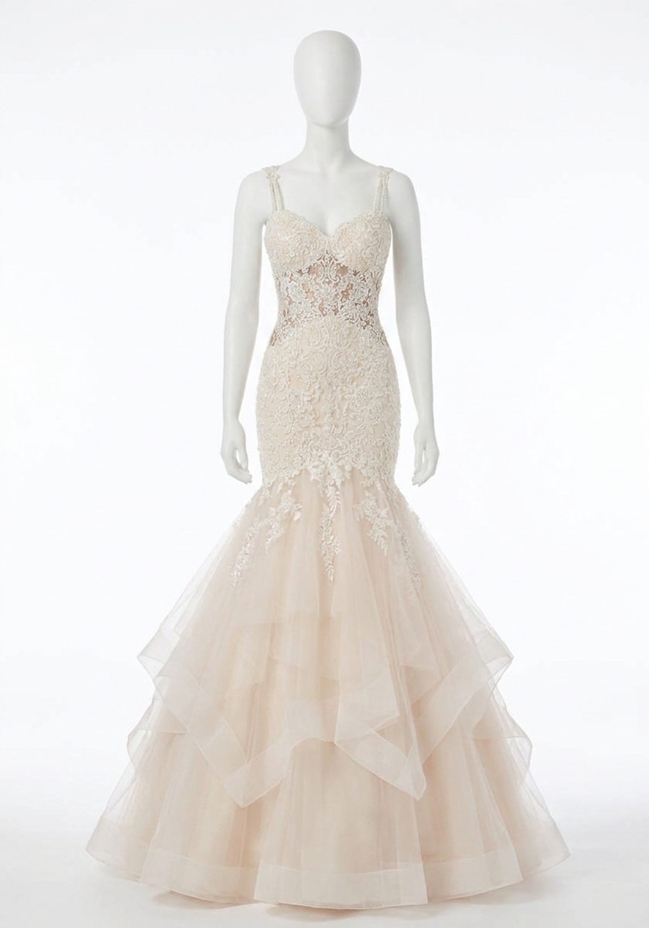 NEW MORILEE marciela diamante bridal gown in ivory